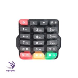 تصویر صفحه کلید فارسی کارتخوان PAX S910
