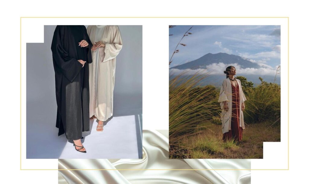 IMAGE OF ABAYA VS KIMONO