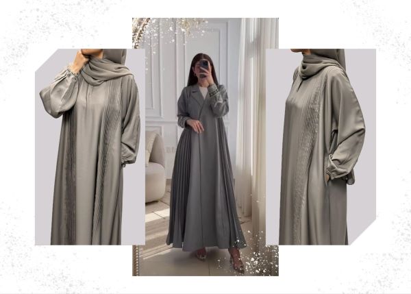 Pleated Abaya Lovely Set