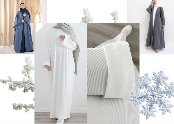 Designer Chosen Winter Outfit Abaya