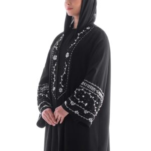 image of Black Origami abaya