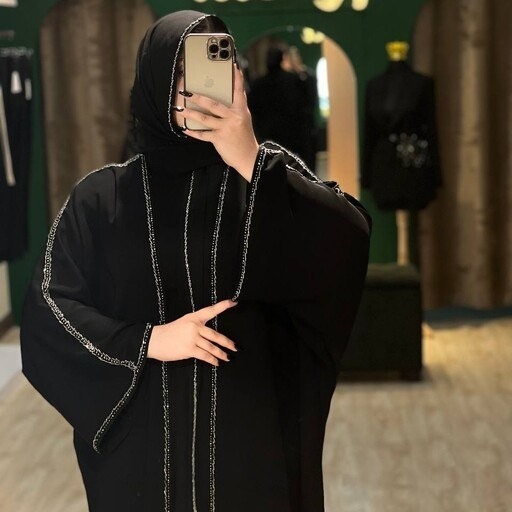 انواع عبای جواهر دوزی شده