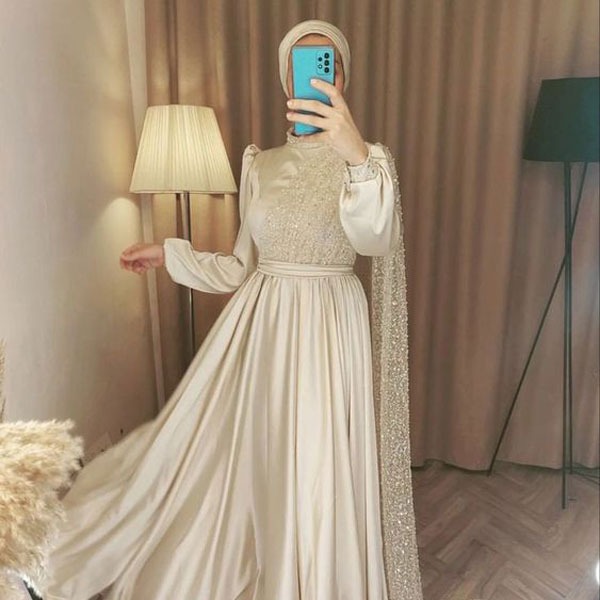 عبای سفید مناسب عقد و عروسی